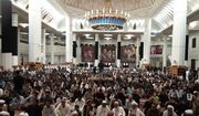 تجدید میثاق افغانستانی‌ها با راه مقاومت و رهبر شهید در حرم شاهچراغ(ع)