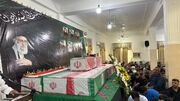 وداع جانسوز با پیکر شهدای حملات آمریکا در روستای نیمه‌کار بندرخمیر