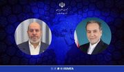 وزیر خارجه در پیام به خلیل الحیه: حمایت ایران از فلسطین ادامه دارد