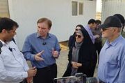 عملیات اجرایی مدرسه ۶ کلاسه‌ طرح نهضت ملی مسکن برازجان با حضور وزیر راه آغاز شد