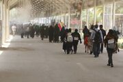تردد بیش از ۹۲ هزار زائر اربعین از مرز خسروی