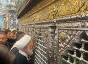 رئیس قوه قضاییه حرم مطهر حضرت معصومه(س) را زیارت کرد