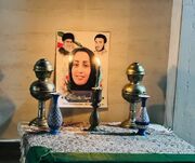 آغوش مادرانه دختر شهید برای دختر شهید