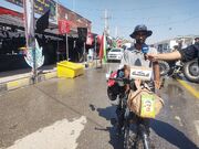 رکاب‌زنی جوان تاجیک تا کربلا؛ انتخاب مرز باشماق برای عبور زائران خارجی
