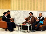 دیدارنماینده ولی‌فقیه در امور حج و زیارت با مقامات نجف و هلال احمر ایران