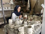 فیلم| زندگی روی چرخ سفال