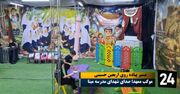 فیلم| موکب جاده نجف- کربلا روای مظلومیت کودکان میناب