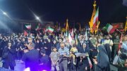 وداع باشکوه مردم شیراز با خلبان شهید مجید کاظمی