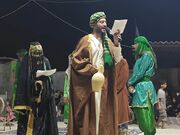 فرماندار هویزه: هنر متعهد نقش موثری در انتقال پیام عاشورا دارد