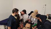 ارائه بیش از ۲ هزار و ۶۰۰ خدمت درمانی به زائران اربعین در موکب دانشگاه علوم پزشکی ایران