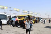 جابه‌جایی بیش از ۷۲ هزار زائر به مرز شلمچه با ناوگان عمومی