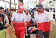 ۲۶ هزار زائر اربعین از خدمات هلال‌احمر گیلان در نجف‌اشرف بهره‌مند شدند