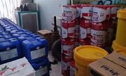 احتکار ۲ هزار قوطی روغن صنعتی در یک منزل مسکونی یزد