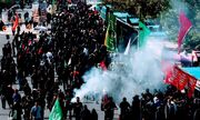 نمایش وحدت و ارادت مردم فریدن در آیین جاماندگان اربعین
