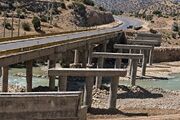 احداث پل «سریز» در نقطه پرحادثه جاده یاسوج-سمیرم به کجا رسید؟