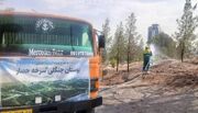 اخبار کوتاه تهران؛ آبیاری ویژه ۶۰۰ هکتار از بوستان جنگلی سرخه‌حصار