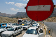 ترافیک در مبادی ورودی به مازندران سنگین شد