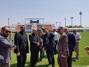 ورزشگاه شهدای شهرقدس آماده میزبانی لیگ برتر فوتبال