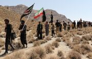 گذرگاه کوه‌جفتان در شهداد کرمان، آنجا که عشق حسینی، راهِ سخت و دشوار نمی‌شناسد