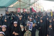 آئین عزاداری جاماندگان ارض طوس در جنوب‌شرق تهران برگزار شد+فیلم