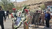 پیکر مطهر شهید حسین حوریان در زادگاهش مسجدسلیمان آرام گرفت