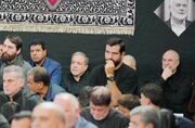 آیین سوگواری شهادت امام رضا(ع) با حضور رییس مجلس در مشهد برگزار شد