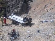 واژگونی خودرو در جاده سوادکوه پنج مصدوم برجا گذاشت