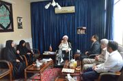 آیت‌الله دری: خبرنگاران دیده‌بانان هوشیار جامعه در برابر توطئه‌های دشمنان باشند