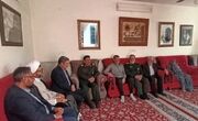 دیدار جانشین فرمانده کل سپاه با خانواده شهیدمحمدزاده در خراسان‌شمالی‌
