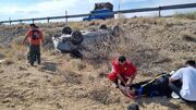 ۱۹ مصدوم از چهار حادثه رانندگی در مسیر تهران - مشهد در محدوده سمنان
