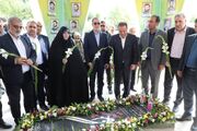 معاون رئیس‌جمهور به مقام شامخ شهدا ادای احترام کرد