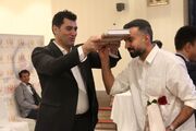 آیین بدرقه کاروان ورزش کرمانشاه؛ ۳۶ نماینده راهی بازی‌های آسیایی ناگویا شدند
