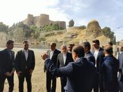 فیلم/سفر وزیر میراث فرهنگی، گردشگری و صنایع دستی به لرستان