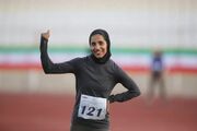رکورد دو ۱۰۰ متر با مانع بانوان ایران در شیراز شکسته شد