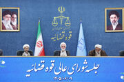 رئیس قوه قضاییه:ملت و مسئولان با وجود همه توطئه‌های دشمنان متحد هستند