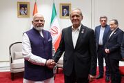 مودی پس از دیدار با پزشکیان: روابط تجاری با ایران را گسترش می‌دهیم