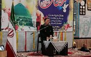فرمانده سپاه سلماس: وحدت ملت ایران مهم‌ترین مولفه تاب‌آوری و انسجام ملی است