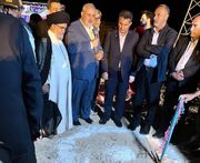 آغاز عملیات اجرایی پروژه پست و خط ارتباطی برق تادوان خفر با حضور وزیر نیرو