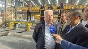 ذوب‌آهن فرآیند کاران نورین زنجان افتتاح شد