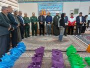 ۷۰۰ بسته تحصیلی بین دانش‌آموزان نیازمند خلخال توزیع شد
