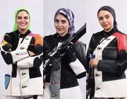 بازی‌های آسیایی ناگویا؛ تیم تفنگ بانوان ایران هفتم شد