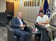 دیدار شبانه تاج و آزمون در خیابان سئول