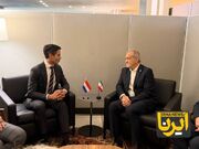 رئیس‌جمهوری ایران با نخست‌وزیر هلند دیدار کرد
