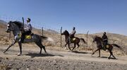 اسب‌ها در مسیر الوند؛ بلوار ارم همدان رنگ‌وبوی گردشگری گرفت