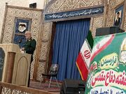 سردار رودکی: ملت ایران با وحدت و اطاعت از ولی‌فقیه محکم ایستاده است