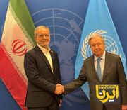 رئیس جمهوری با دبیرکل سازمان ملل دیدار و گفت وگو کرد