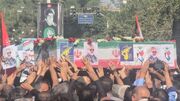 پیکر شهید سردار «حسین ظریفی» در گناباد تشییع شد+ فیلم