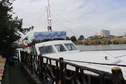 شناور آبی در تالاب عینک رشت آغاز بکار کرد