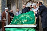 هنر دست در برابر ماشین؛ ۱۴ ماه حجاری برای حضرت عبدالعظیم(ع)