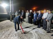 کلنگ احداث هنرستان «جوار سیمان هرمزگان» در بندرخمیر به زمین زده شد